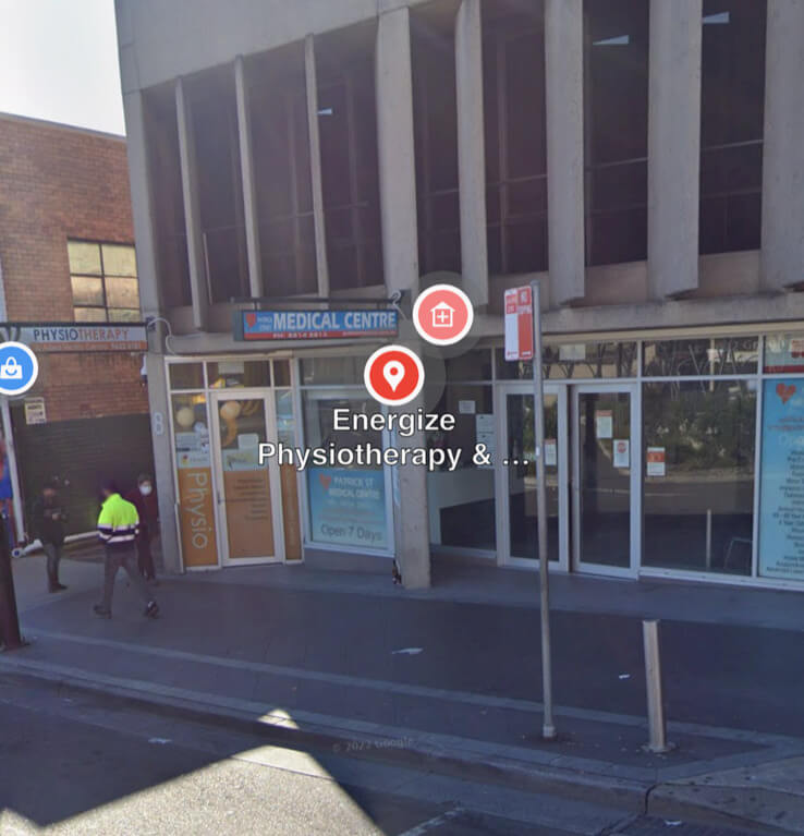 Where is Energize Physiotherapy Blacktown